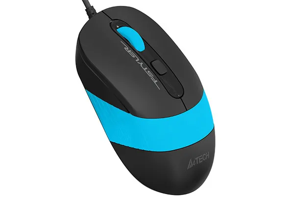 Mouse A4Tech FM10, Negru/Albastru