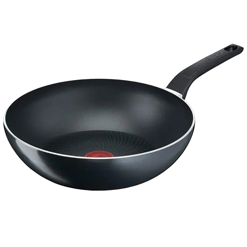 Tigaie WOK Tefal C2721953, 28cm, Negru