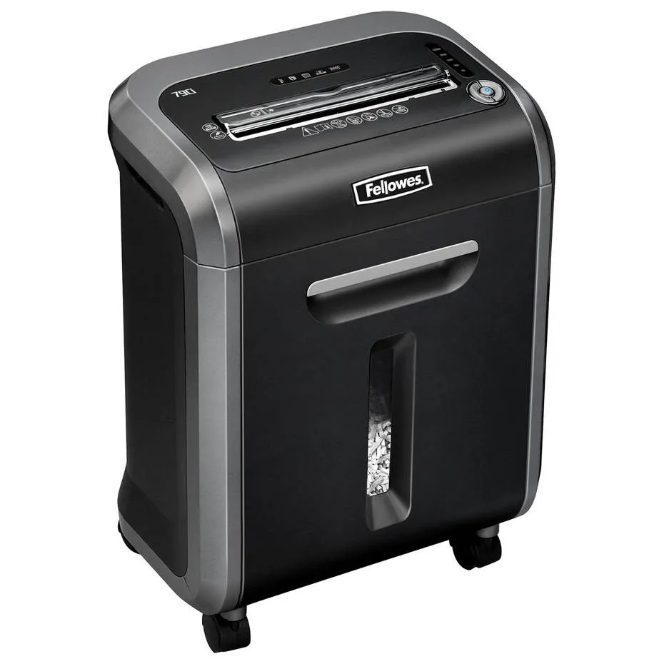Shredder Fellowes Powershred 75Ci, Negru