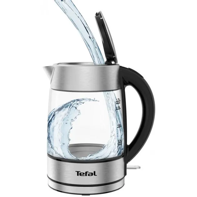 Fierbător electric Tefal KI772D38, Argintiu