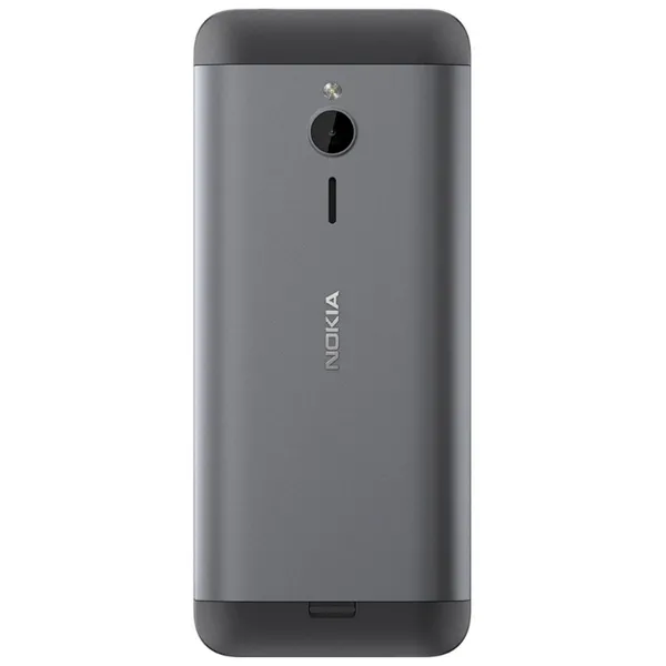Telefon mobil Nokia 230 Dual-SIM, Argintiu închis