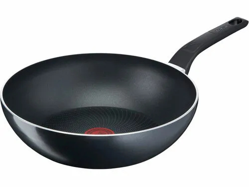 Tigaie WOK Tefal C2721953, 28cm, Negru