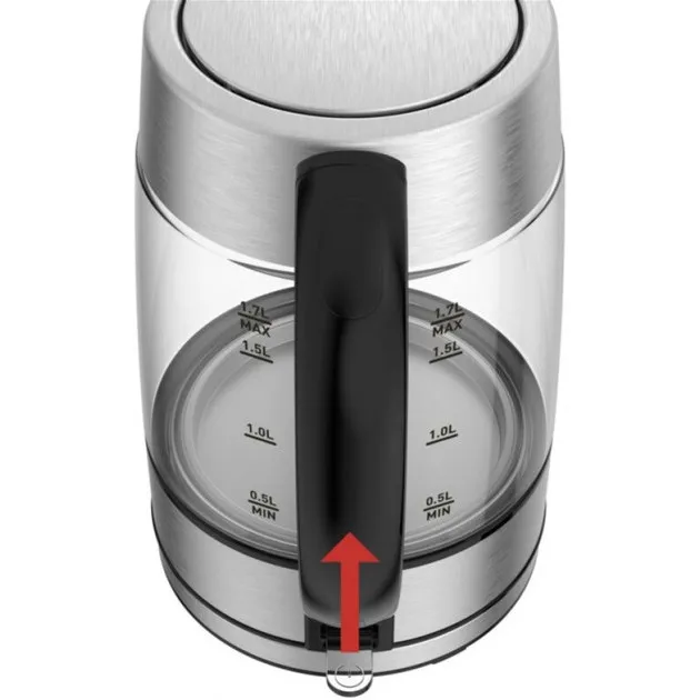 Fierbător electric Tefal KI772D38, Argintiu