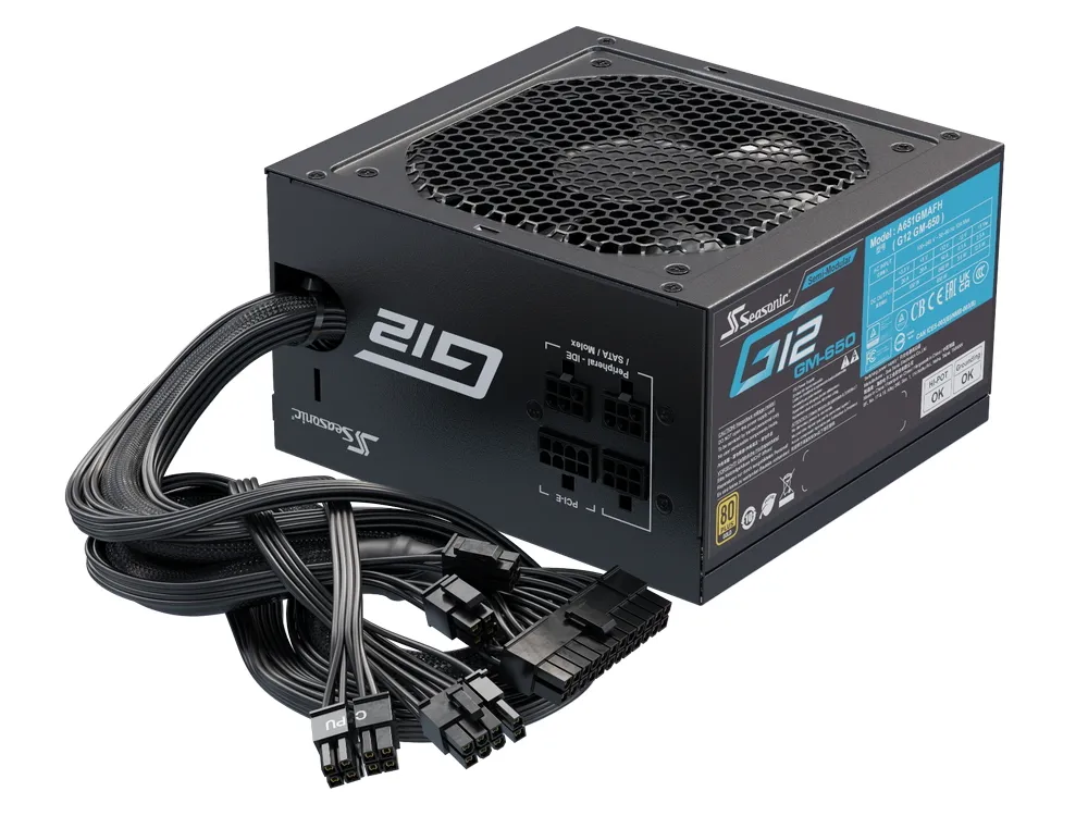 Sursă Alimentare PC Seasonic Focus GM, 650W, ATX, Semi-modular