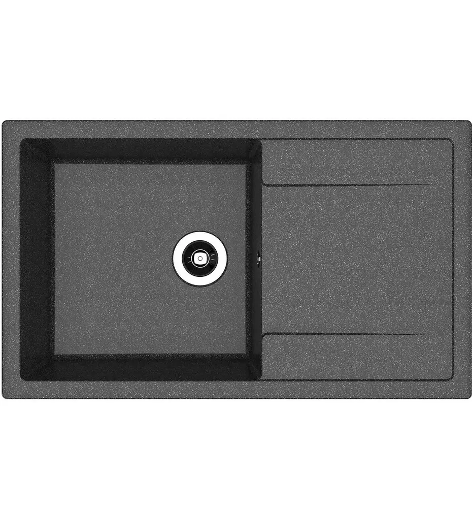 Tehno 860 chiuveta Dr: Gans (Negru)