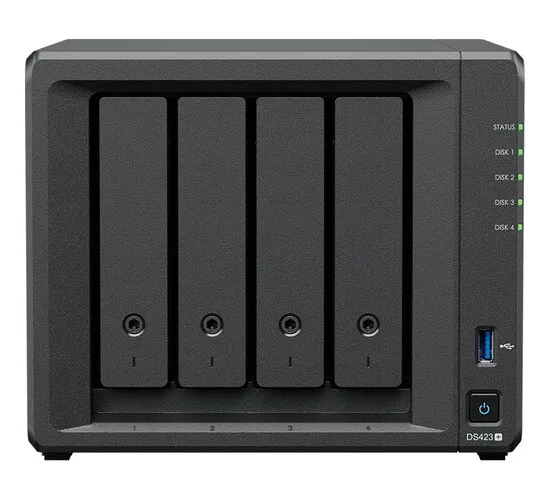 Stocare atașată la rețea SYNOLOGY DS423+, Negru