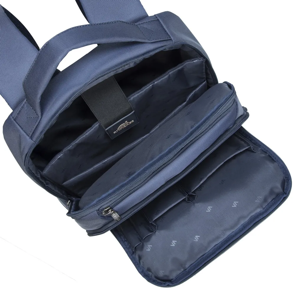 Rucsac pentru Laptop RivaCase Central, 15.6", Poliester, Albastru