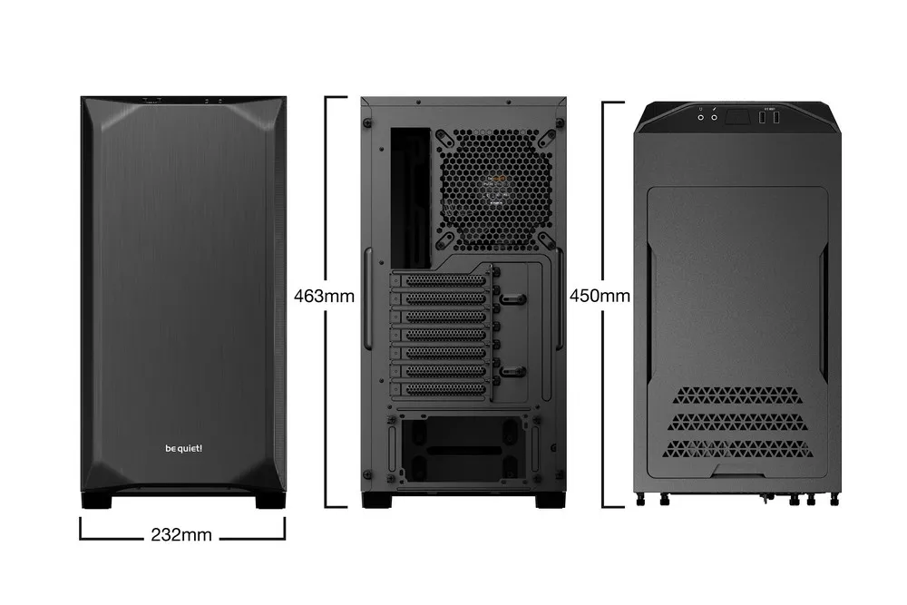 Carcasă PC be quiet! Pure Base 500, Midi-Tower, ATX PS2 , Negru