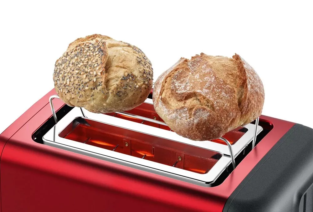Toaster Bosch DesignLine TAT3P424, Roșu