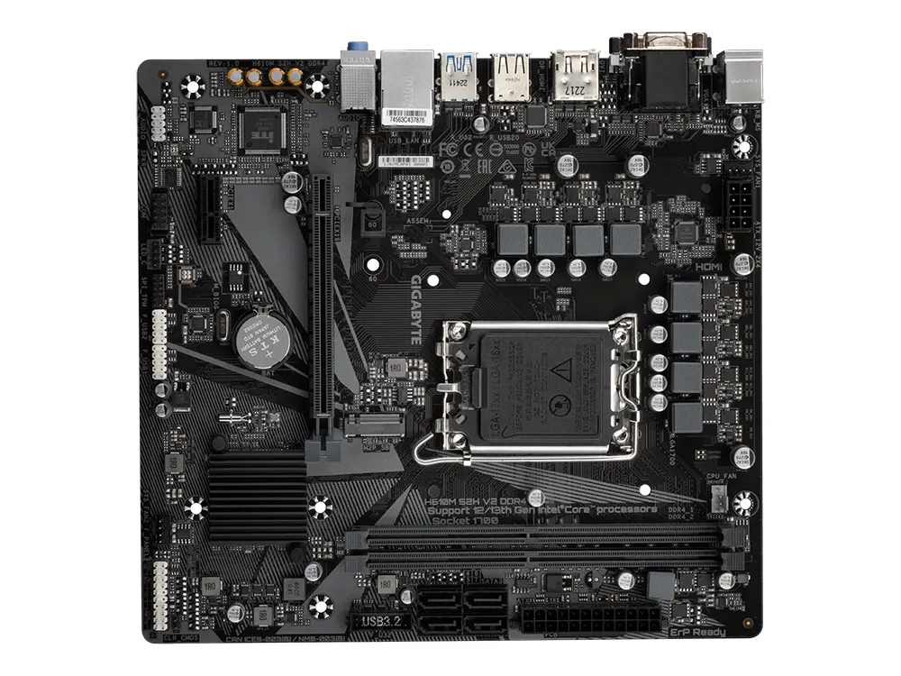 Placă de bază Gigabyte H610M S2H V2 DDR4, LGA1700, Intel H610, Micro-ATX