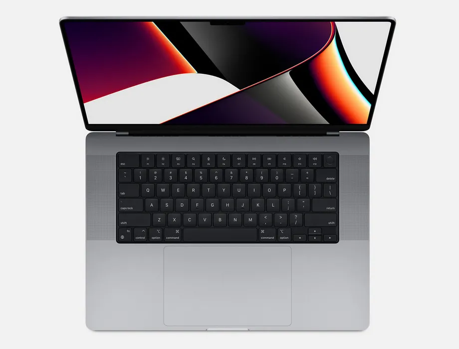 Laptop 16,2" Apple MacBook Pro 16 A2485, Gri cosmic, M1 Pro with 10-core CPU and 16-core GPU, 32GB/1024GB, macOS Monterey