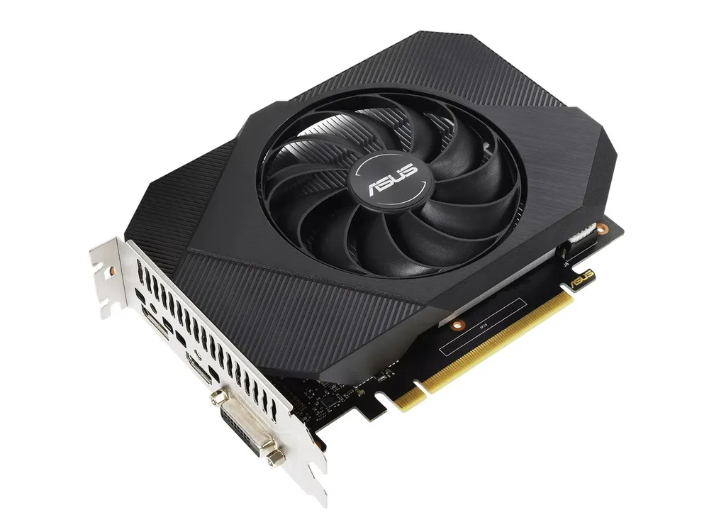 Placă Video ASUS PH-GTX1650-4GD6-P-V2,  4GB GDDR6 128bit