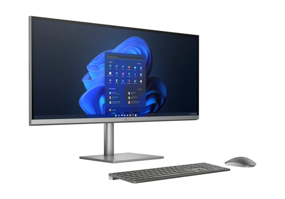 Computer All-in-One HP ENVY 34, 34", Intel Core i7-11700, 32GB/1000GB, Windows 11 Home, Argintiu