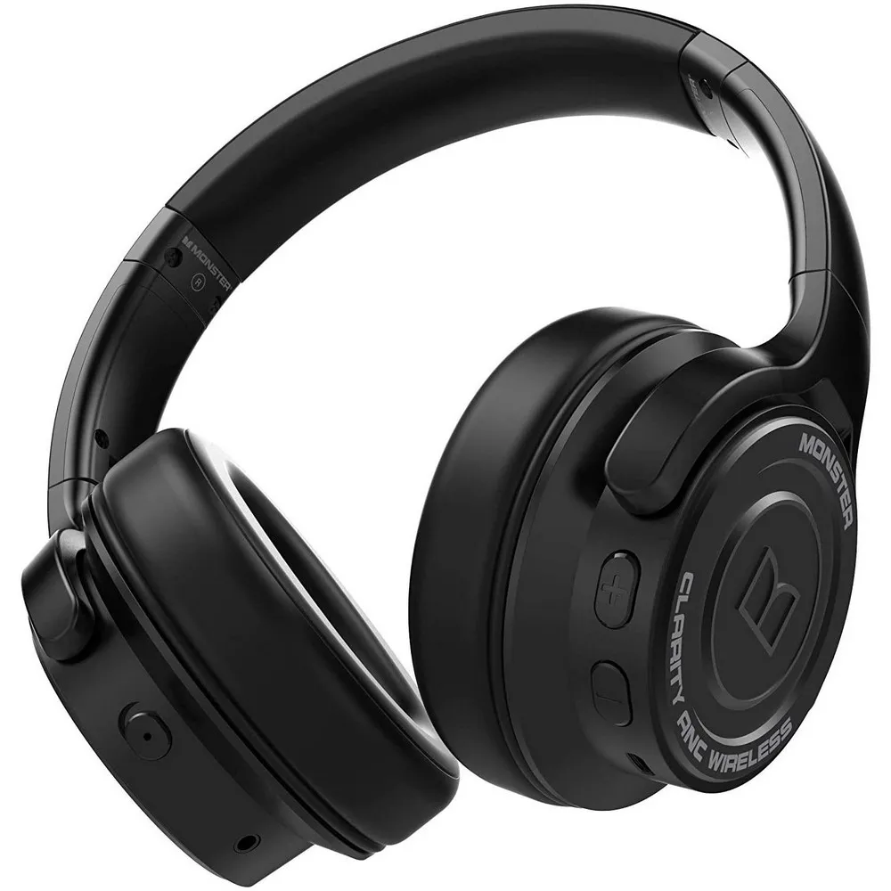 Căști Monster Clarity ANC, Negru