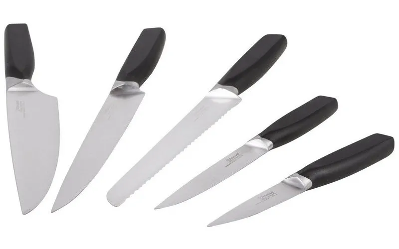 Set de Cuțite Rondell Lincor, Negru