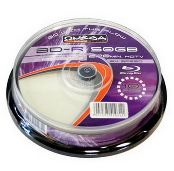 Blu-Ray Omega OMBDRDLP6C10 , 44091, 10buc, Cake