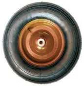 Roata roaba pneumatica Villager 3:50-8 (Orange)