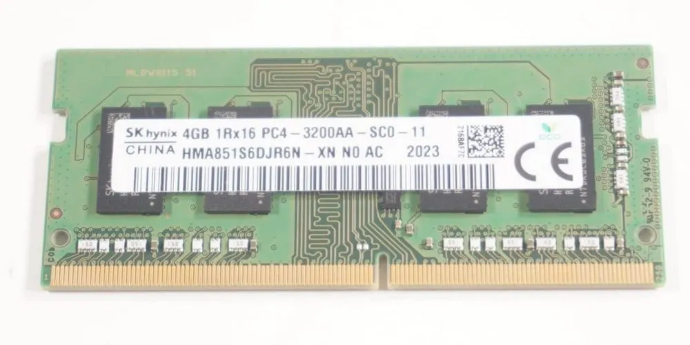 Memorie RAM Hynix HMA851S6DJR6N-XNN0, DDR4 SDRAM, 3200 MHz, 4GB, Hynix 4GB DDR4 3200 1.2V