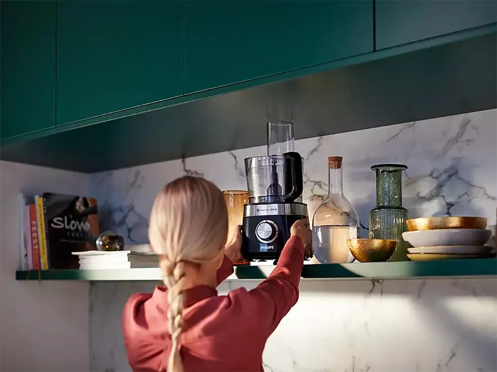 Robot de bucătărie PHILIPS HR7530/10, Negru