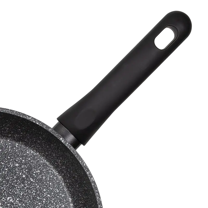 Tigaie RESTO 93402, 24cm, Negru