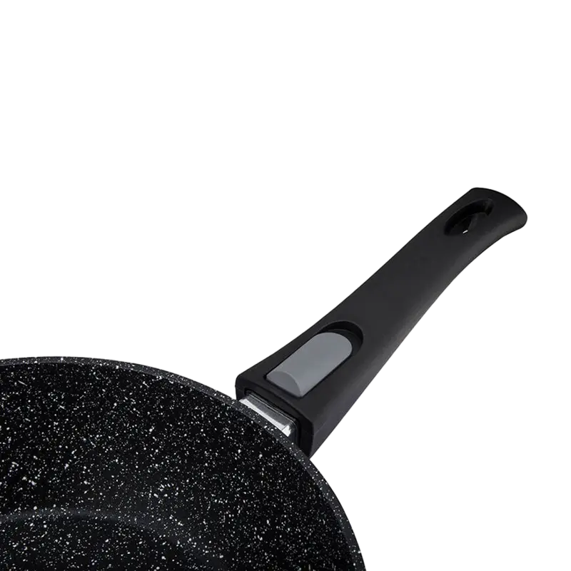 Tigaie adâncă RESTO 93042, 28cm, Negru
