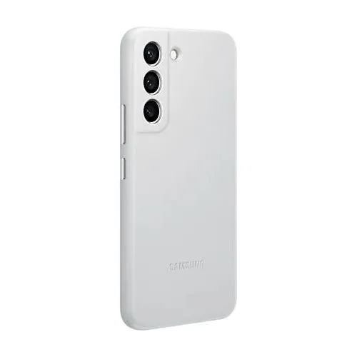 Husă Samsung Leather Cover for Galaxy S22, Gri