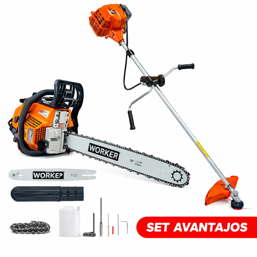 TikTok Motocoasa  BC 52 PRO si Drujba Techno DB5802 PROTechnoworker