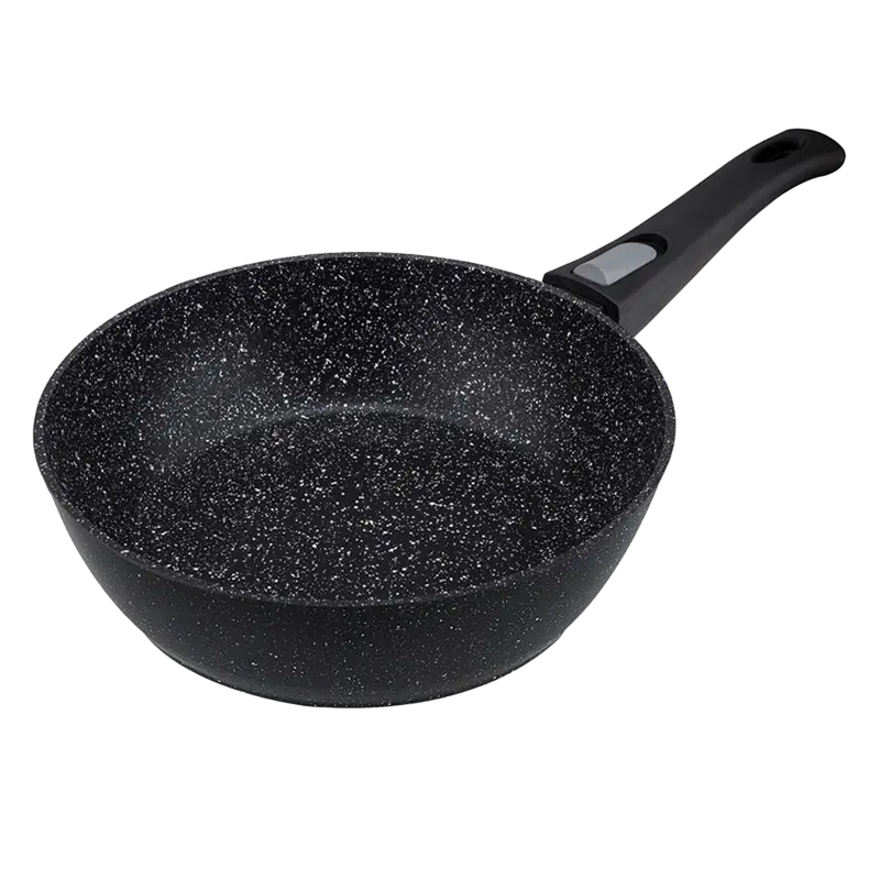 Tigaie adâncă RESTO 93042, 28cm, Negru