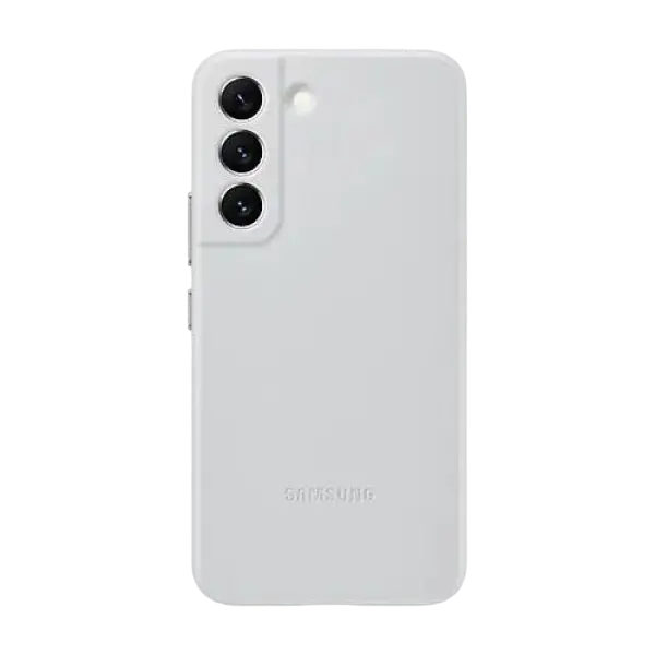 Husă Samsung Leather Cover for Galaxy S22, Gri