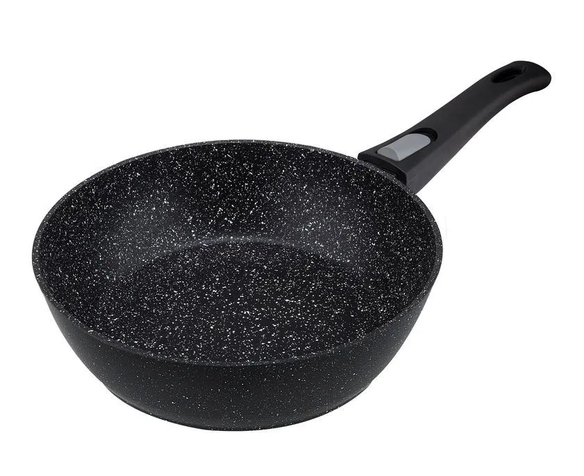 Tigaie adâncă RESTO 93042, 28cm, Negru