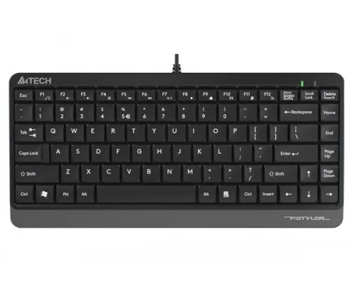 Tastatură A4Tech FK11, Cu fir, Negru