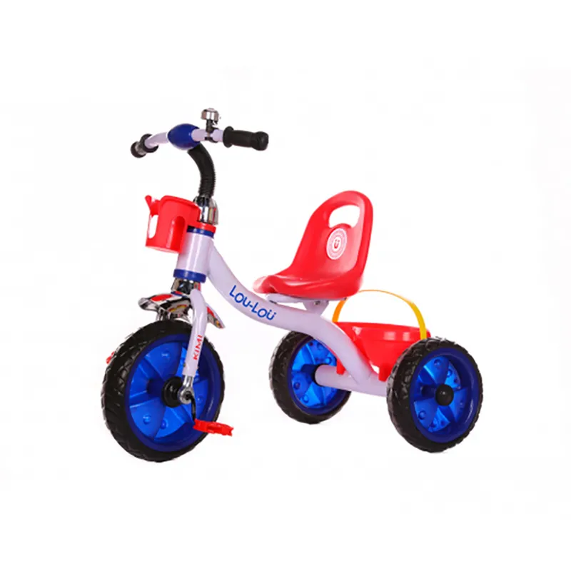 Bicicletă cu trei roți Kikka Boo Lou-Lou Kimi, Roșu Albastru