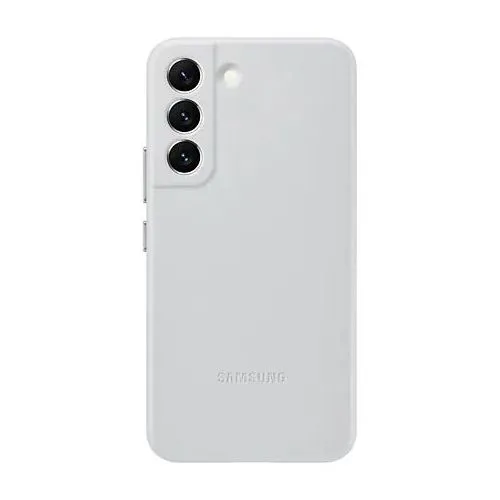 Husă Samsung Leather Cover for Galaxy S22, Gri