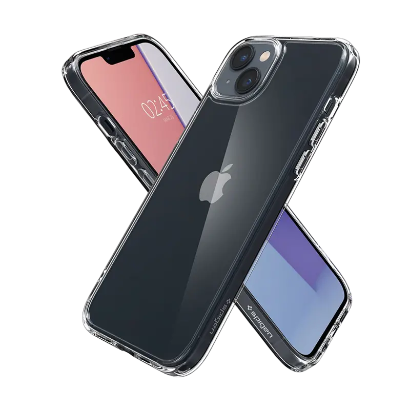 Spigen iPhone 14, Ultra Hybrid, Crystal Clear