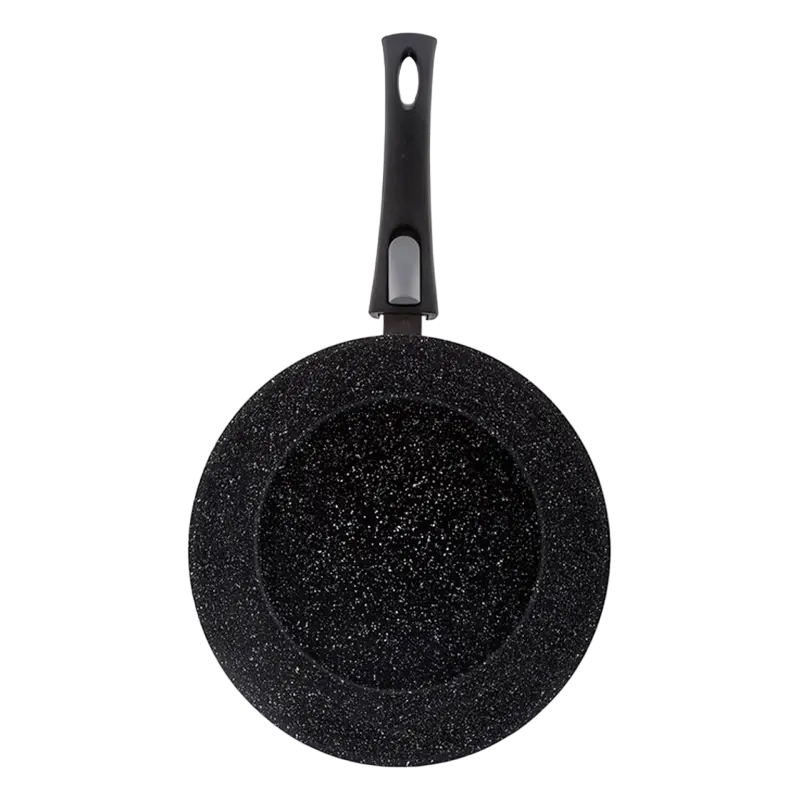 Tigaie adâncă RESTO 93042, 28cm, Negru