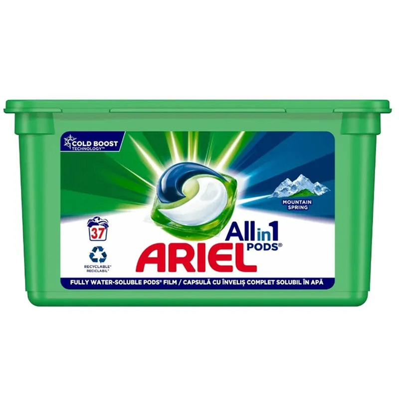 Capsule All in One Ariel Mountain Spring Gel 37x25.5g