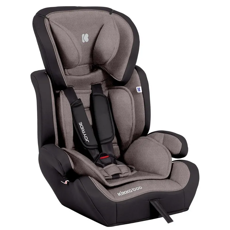Scaun auto Kikka Boo Joyride, Grupa 1/2/3 (9-36 kg), Cafeniu