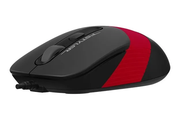 Mouse A4Tech FM10, Negru/Rosu