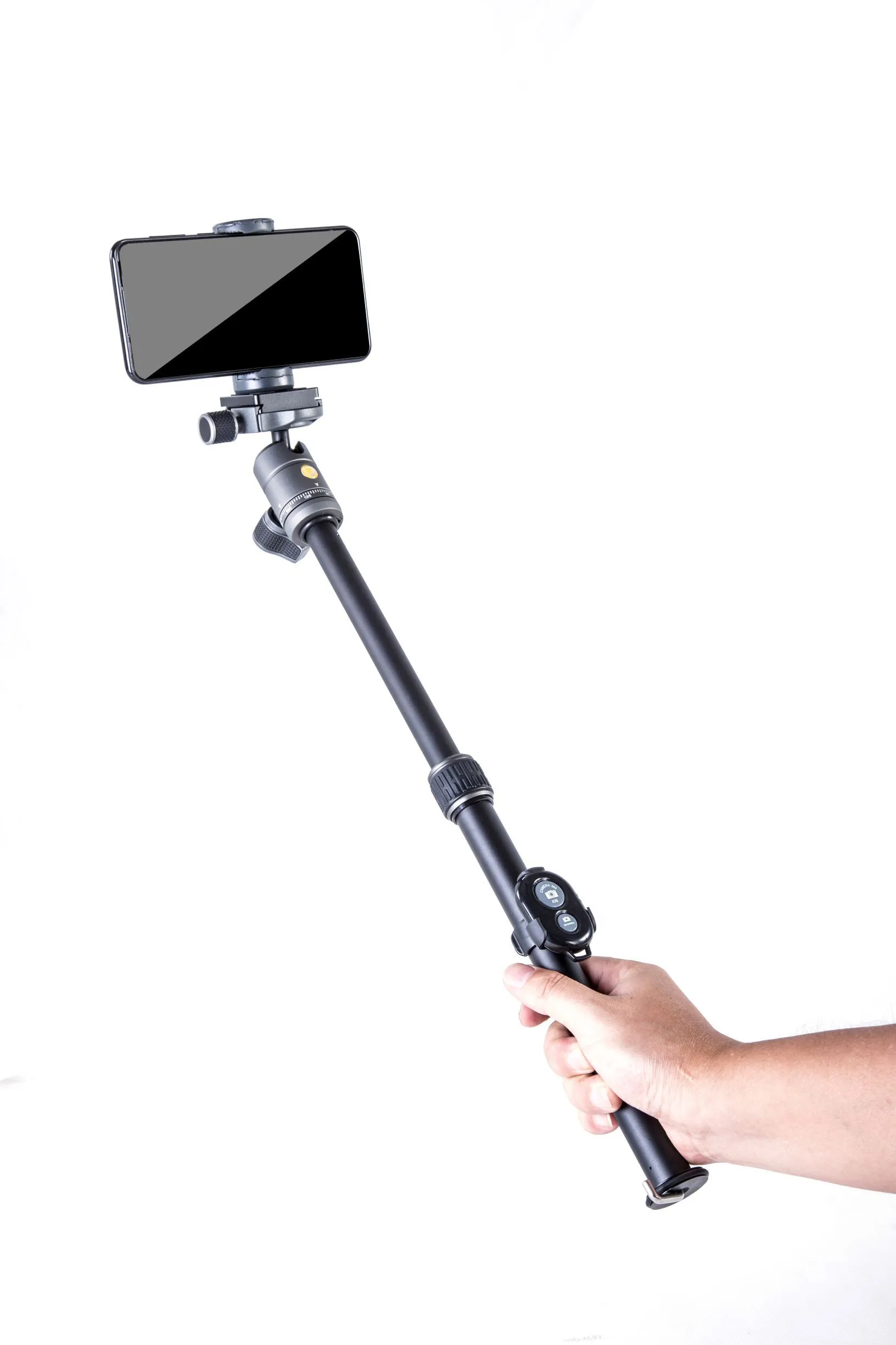 Trepied/Monopod Vanguard VEO3 GO 204AB, Cap trepied de minge, Gri