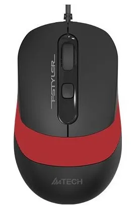 Mouse A4Tech FM10, Negru/Rosu