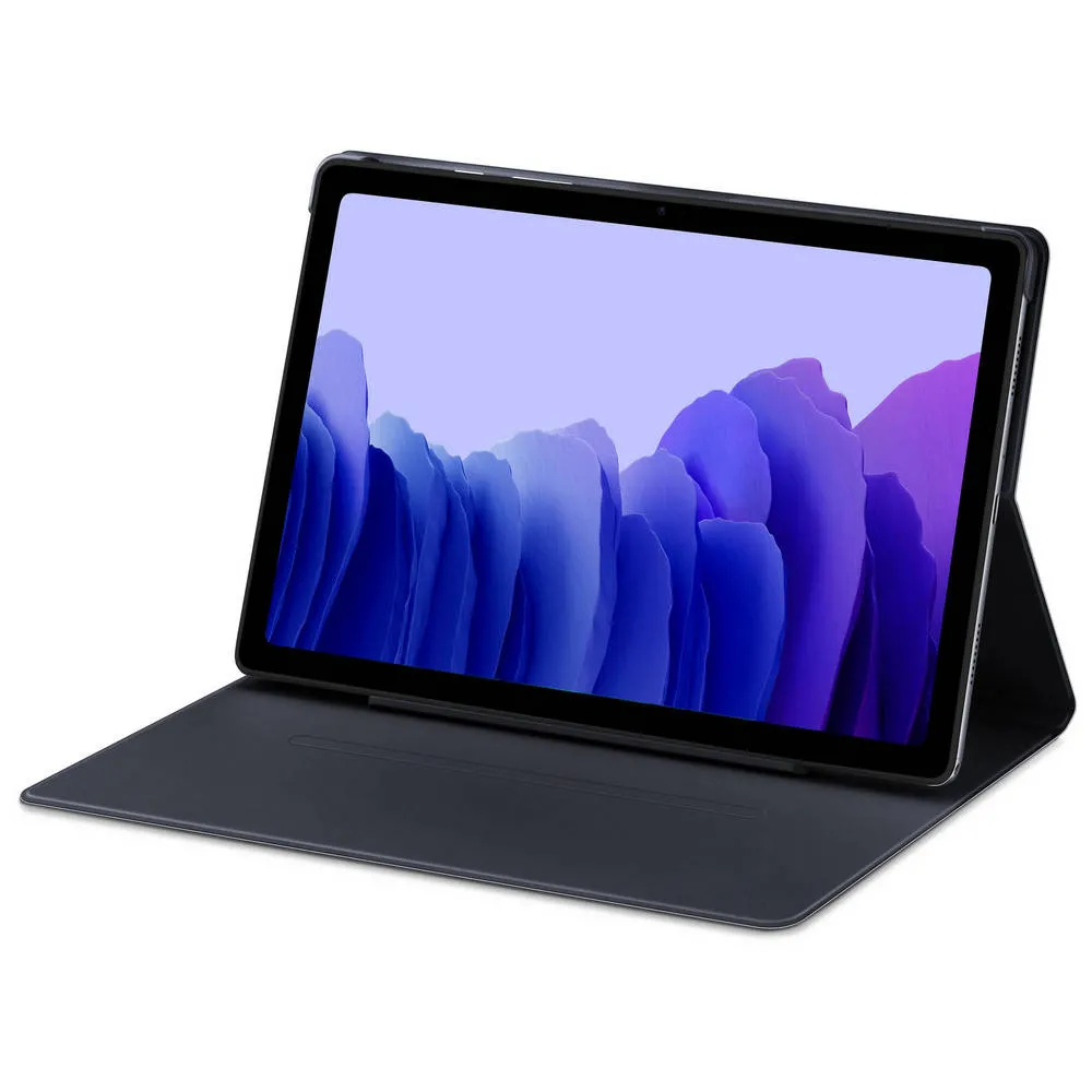 Husă pentru tabletă Samsung Tab A7 Book Cover, 10,4", Poliuretan, Gri