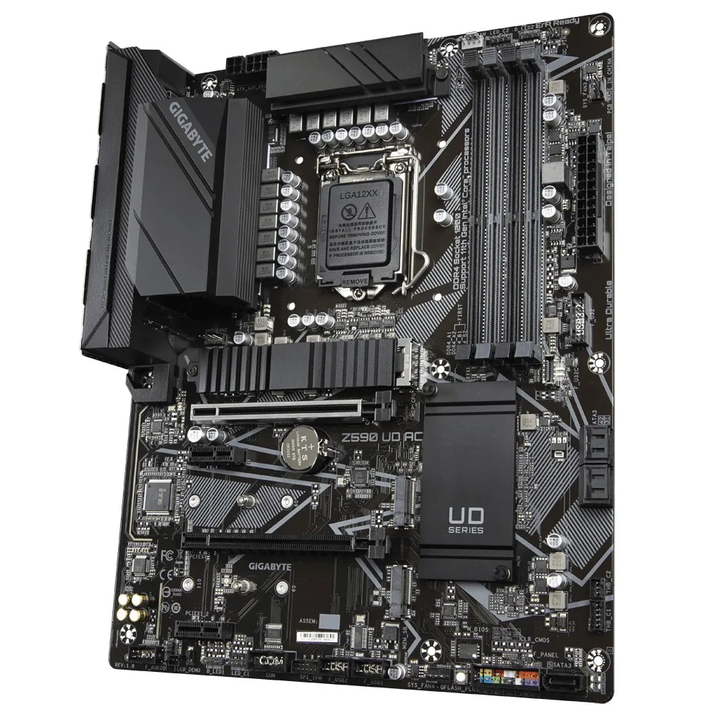 Placă de bază Gigabyte Z590 UD AC, LGA1200, Intel Z590, ATX