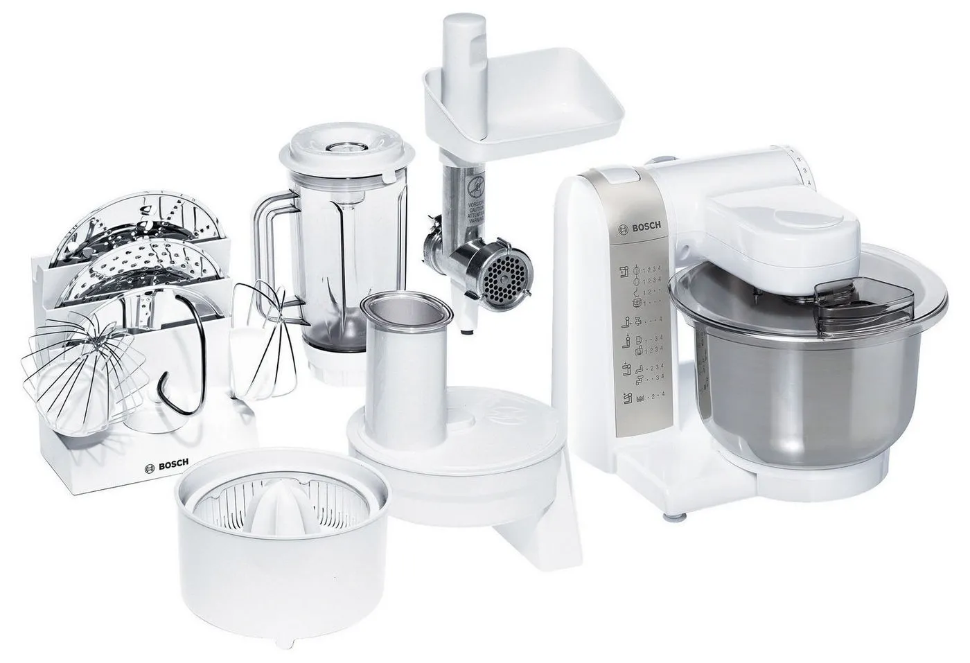 Robot de bucătărie Bosch MUM4880 MUM4880, Alb