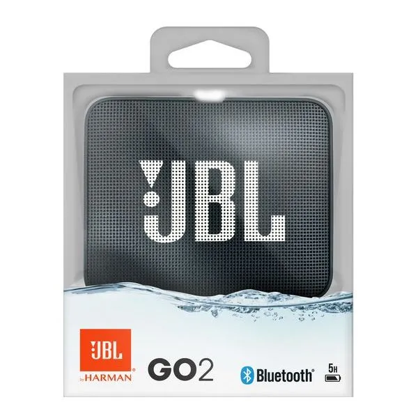 Boxă portabilă JBL GO 2, Negru