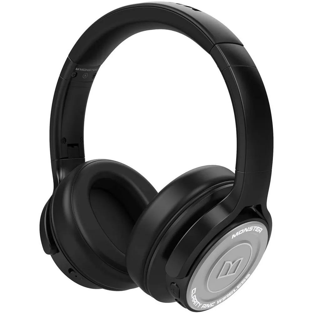 Căști Monster Clarity ANC, Negru/Gri