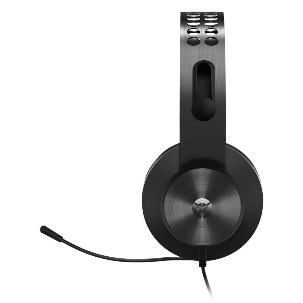 Căști gaming Lenovo H500 Pro, Cu fir, Negru