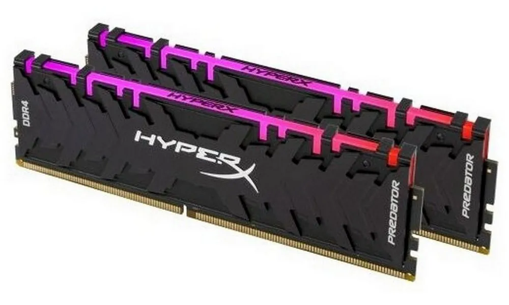Memorie RAM Kingston HyperX Predator RGB, DDR4 SDRAM, 3600 MHz, 16GB, HX436C17PB4AK2/16