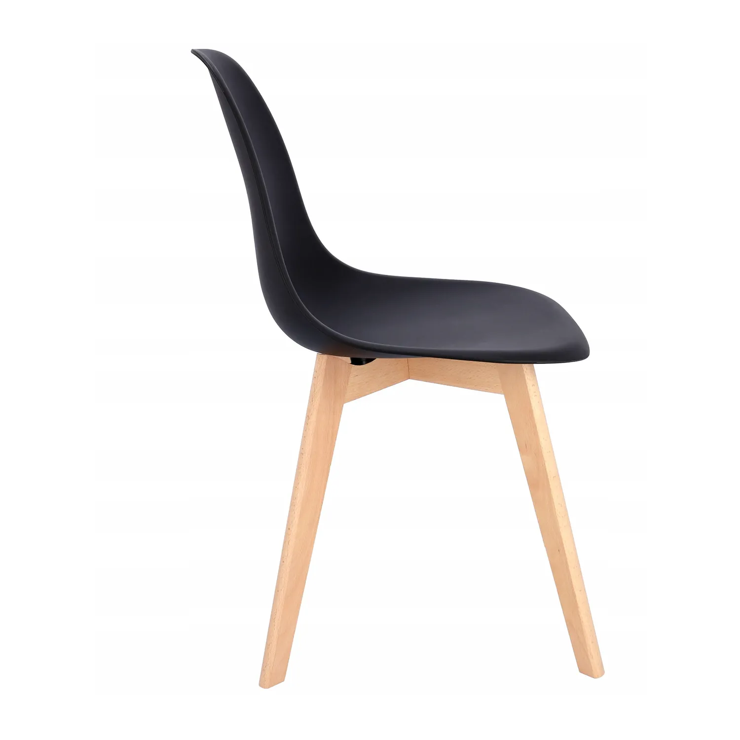 Scaun bucatarie WALTZ C-518 (negru) 