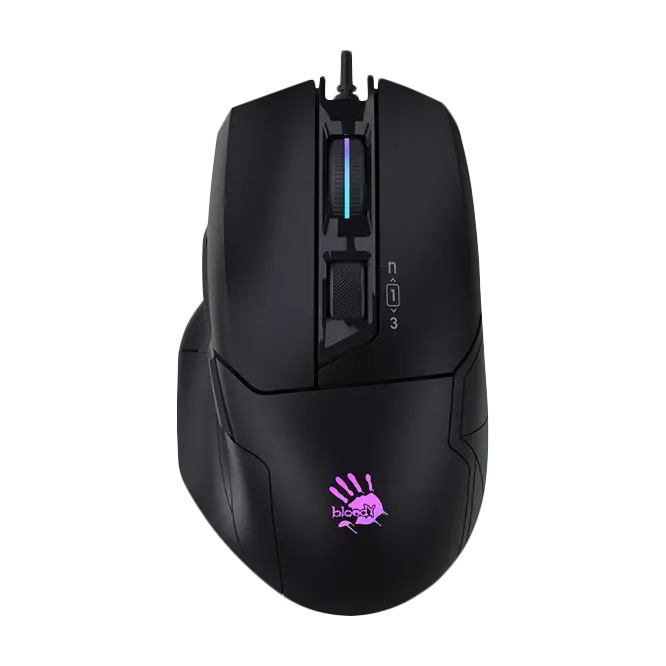 Gaming Mouse Bloody W70 Max, Negru