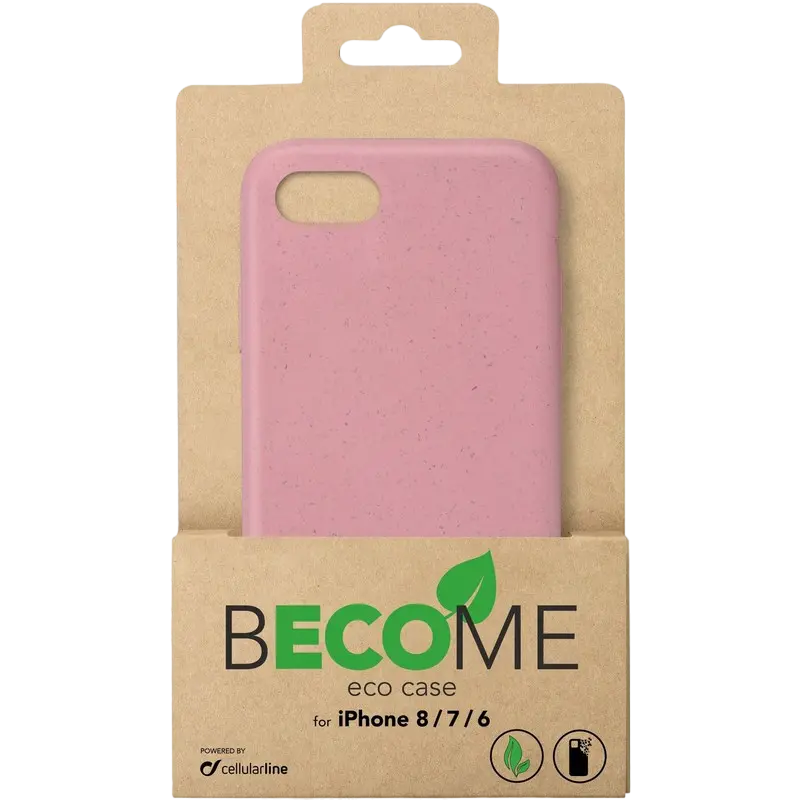 Husă Cellularline iPhone 8/7/SE 2020 - Case, Roz